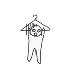ハンガーぶら下がりちゃん（個別スタンプ：7）