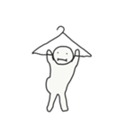 ハンガーぶら下がりちゃん（個別スタンプ：10）
