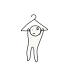 ハンガーぶら下がりちゃん（個別スタンプ：12）