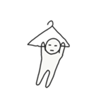 ハンガーぶら下がりちゃん（個別スタンプ：17）