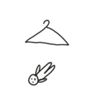 ハンガーぶら下がりちゃん（個別スタンプ：20）