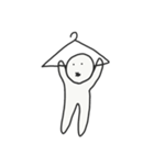 ハンガーぶら下がりちゃん（個別スタンプ：22）