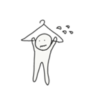 ハンガーぶら下がりちゃん（個別スタンプ：24）