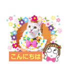 日常会話スタンプニャン（個別スタンプ：1）