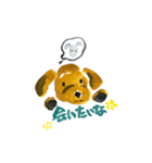 わんこからのてがみ（個別スタンプ：5）