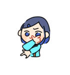 ゆえりとまゆ3（個別スタンプ：17）