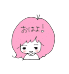 カラフルキャンディおんなのこ（個別スタンプ：2）