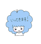 カラフルキャンディおんなのこ（個別スタンプ：3）