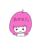 カラフルキャンディおんなのこ（個別スタンプ：4）