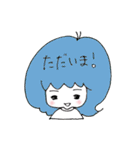 カラフルキャンディおんなのこ（個別スタンプ：6）