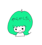 カラフルキャンディおんなのこ（個別スタンプ：14）