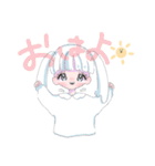 元気なおんなのこ！（個別スタンプ：1）