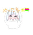 元気なおんなのこ！（個別スタンプ：3）