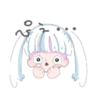 元気なおんなのこ！（個別スタンプ：4）