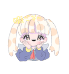 元気なおんなのこ！（個別スタンプ：9）