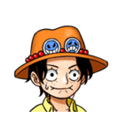 ONE PIECE 火拳のエース詰め合わせ（個別スタンプ：13）