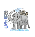 ONE PIECE 動物スタンプ（個別スタンプ：6）