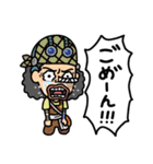 いけてる海賊さんたちのスタンプONE PIECE2（個別スタンプ：38）