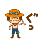 ONE PIECE ✖ toodle doodle コラボスタンプ（個別スタンプ：17）