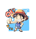 ONE PIECE 三兄弟オンリースタンプ（個別スタンプ：1）