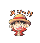 ONE PIECE 三兄弟オンリースタンプ（個別スタンプ：28）