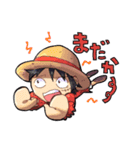 ONE PIECE 三兄弟オンリースタンプ（個別スタンプ：33）