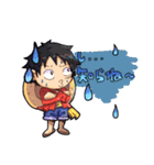 ONE PIECE 三兄弟オンリースタンプ（個別スタンプ：37）