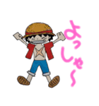 ONE PIECE 一言スタンプ（個別スタンプ：1）