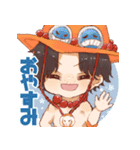 ONE PIECE ゆるゆる麦わらスタンプ（個別スタンプ：12）