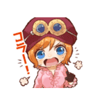 ONE PIECE ゆるゆる麦わらスタンプ（個別スタンプ：14）