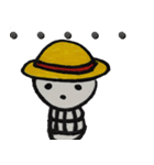 ONE PIECE 麦わら海賊旗のスタンプ（個別スタンプ：2）