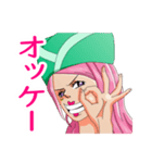 ONE PIECE ジュエリー・ボニーは大喰らい（個別スタンプ：5）