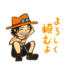 じぇしーんめたるのONE PIECE（個別スタンプ：13）