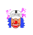 ONE PIECE 海軍帽子（個別スタンプ：15）