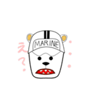 ONE PIECE 海軍帽子（個別スタンプ：17）