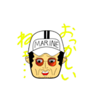 ONE PIECE 海軍帽子（個別スタンプ：20）