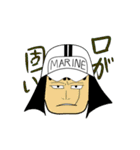 ONE PIECE 海軍帽子（個別スタンプ：23）