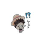 ヨソジのONE PIECEスタンプ（個別スタンプ：3）