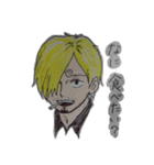 ヨソジのONE PIECEスタンプ（個別スタンプ：5）