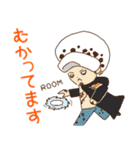 ONE PIECE ゆるっといろんなキャラスタンプ（個別スタンプ：5）