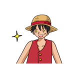 ルフィの日常会話 ONE PIECE（個別スタンプ：14）