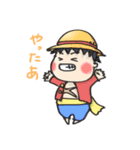 ONE PIECE 挨拶スタンプ（個別スタンプ：1）