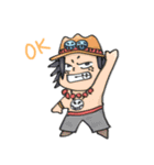 ONE PIECE 挨拶スタンプ（個別スタンプ：16）