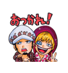 chii.xx.kaaのONE PIECEスタンプ32個セット（個別スタンプ：2）