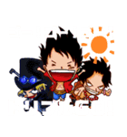 ONE PIECEとオセロ（個別スタンプ：6）