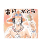 漫画の1コマ風！ONE PIECEスタンプ！（個別スタンプ：12）