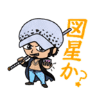 ONE PIECE コラボ 男性キャラクター（個別スタンプ：34）