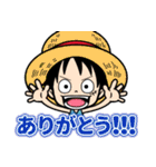 ONE PIECE-ド派手に「バギーン！」スタンプ（個別スタンプ：37）