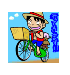 ONE PIECE いろんなルフィのスタンプ（個別スタンプ：3）