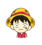 ONE PIECE ルフィなりきりスタンプ（個別スタンプ：18）